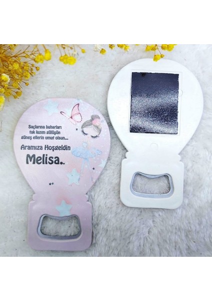 30 Adet Balerin Bebek Mevlüdü Lik Magnetler Balon Açacak HDBL35