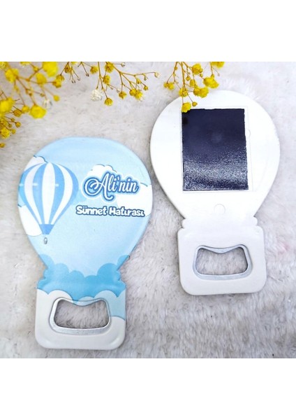 30 Adet Erkek Bebek Mevlüdü Lik Magnetler Balon Açacak HDBL40