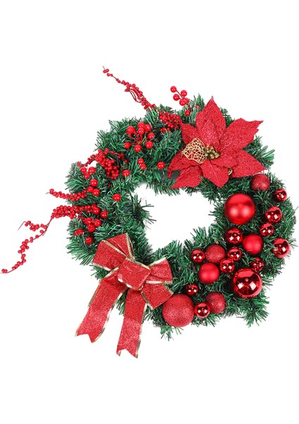 45 cm Yapay Noel Çelenk Ev Dekor Duvar Süs Dekor Stil 3 (Yurt Dışından) fiyatları