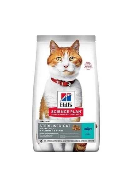 Ton Balıklı Kısırlaştırılmılş Kedi Maması 10kg