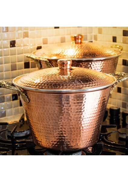 Nefertum Dövme Bakır Perde Pilavı Tenceresi fiyatları