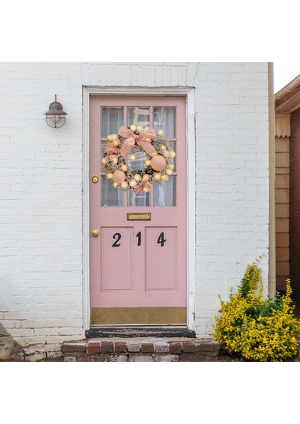 Asılı Çelenk 30 LED Işıkları Dekorasyon Tema Parti Penceresi Için 11.8 Inç Çelenkler Ev - Pembe (Yurt Dışından) indirimleri