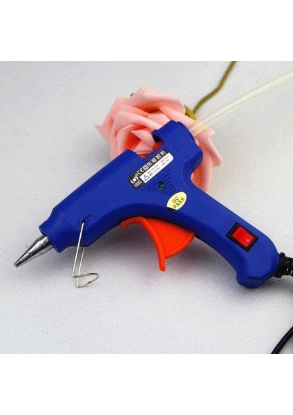 20 Watt, Silikon Tabancası, 10 Adet Mum Silikon, Sıcak Yapıştırıcı, Anahtarlı indirimleri