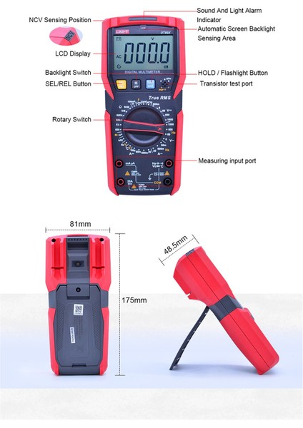 UT-89XD Çok Fonksiyonlu Dijital Multimetre