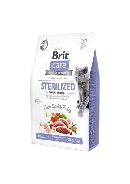 Brit Care Haircare Deri ve Tüy Sağlığı için Tahılsız Tavuk ve Somonlu Yetişkin Kedi Maması 2kg