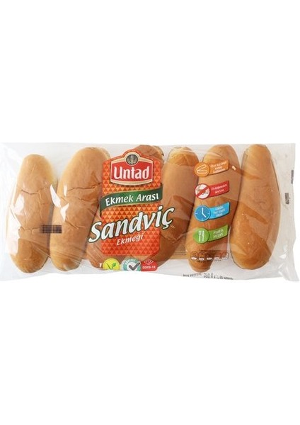 Ekmek Sandviç 6"lı 390 Gr