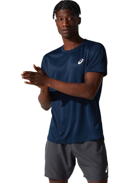 CORE SS TOP M Lacivert Kısa Kollu Tshirt-2011C341-401