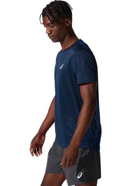 CORE SS TOP M Lacivert Kısa Kollu Tshirt-2011C341-401