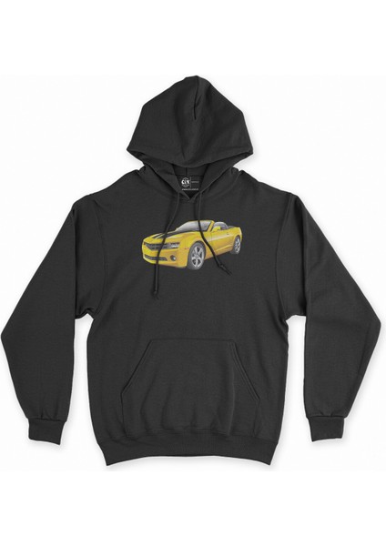 Cix Siyah Spor Jip Siyah Kapşonlu Sweatshirt Hoodie