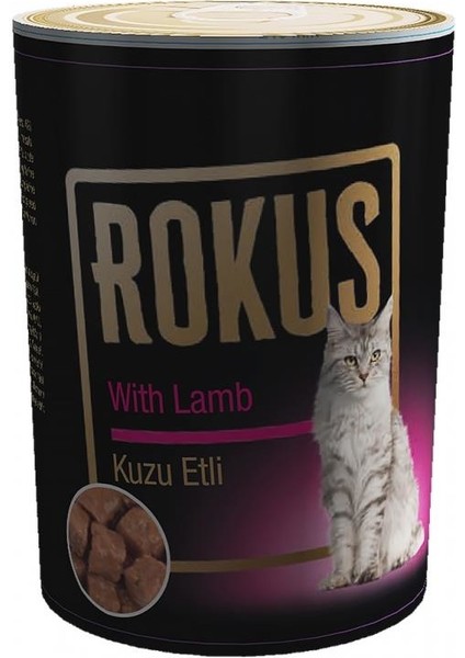 Kuzu Etli Kedi Konservesi 410 gr