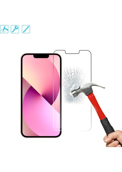 Apple iPhone 13 Mini Fuchsia Eks Tamperli Cam Ekran Koruyucu