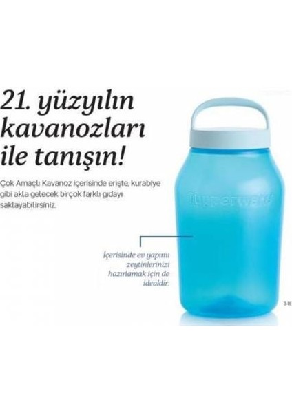 Çok Amaçlı Kavanoz 3 Litre