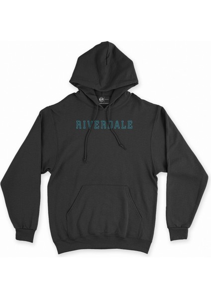 Cix Riverdale Siyah Kapşonlu Sweatshirt Hoodie