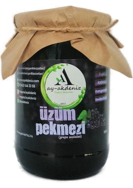 Üzüm Pekmezi Ev Yapımı