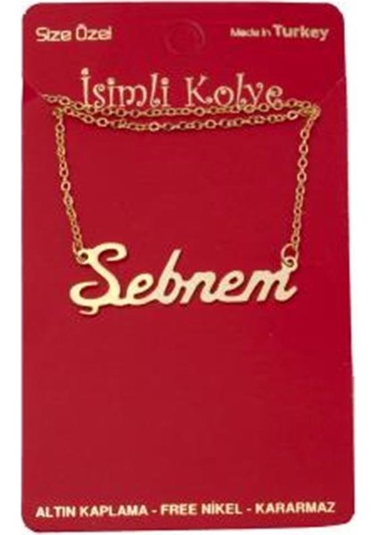 Şebnem Isimli Kolye