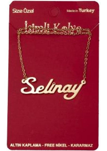 Selinay Isimli Kolye