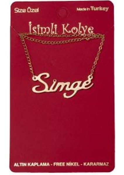 Simge Isimli Kolye