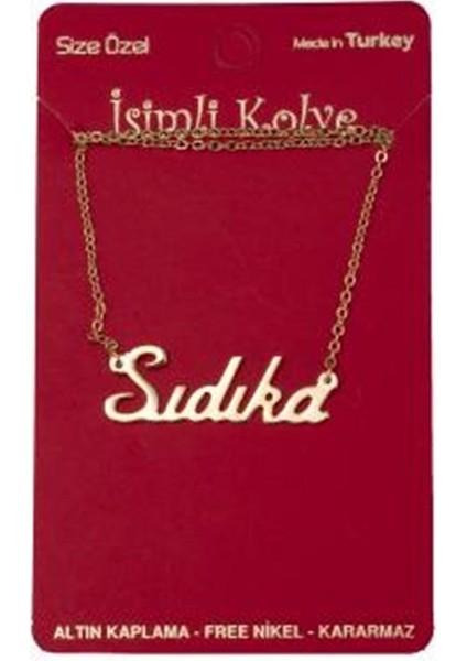 Sıdıka Isimli Kolye