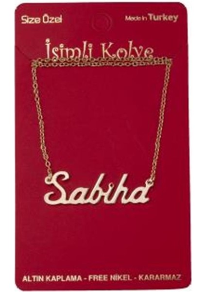 Sabiha Isimli Kolye
