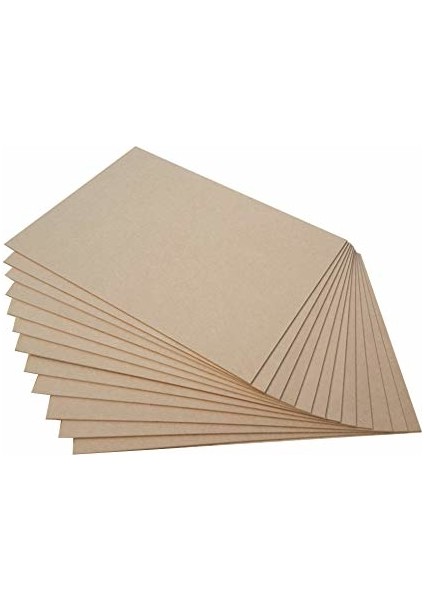 20 Adet Duralit 35x50 Cm Mdf 3 mm Ahşap Levha Resim Altlığı
