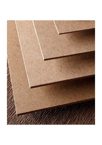 20 Adet Duralit 35x50 Cm Mdf 3 mm Ahşap Levha Resim Altlığı