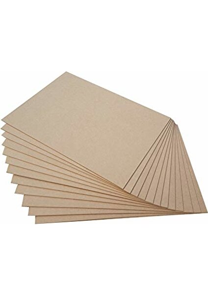 5 Adet Duralit 20x30 Cm Mdf 3 mm Ahşap Levha Resim Altlığı