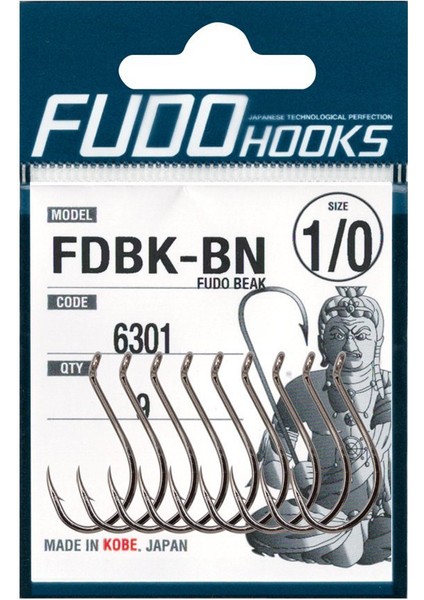 6301 Fudo Beak Black Nikel Iğne