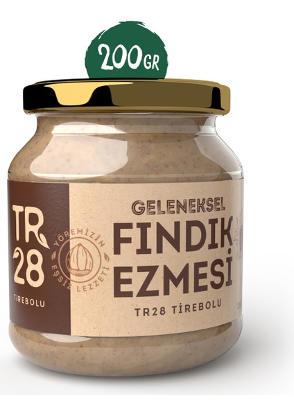 TR28 Tirebolu Fındık Ezmesi Geleneksel 200 gr