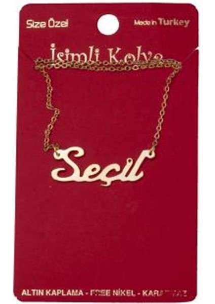 Marka Seçil Isimli Kolye