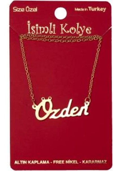 Özden Isimli Kolye
