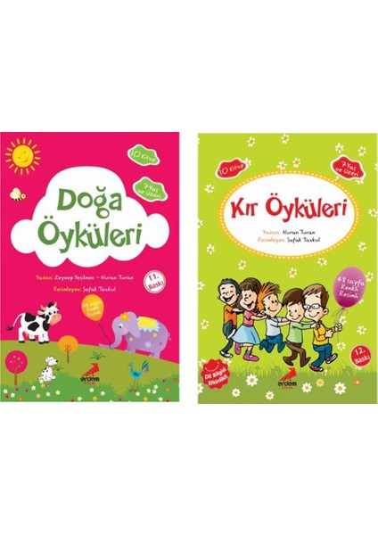 2.sınıf Doğa Öyküleri + Kır Öyküleri (20 Kitap)