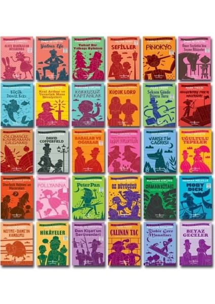 Ilköğretim Dünya Çocuk Klasikleri Yüz Temel Eser 30 Kitap Set 1