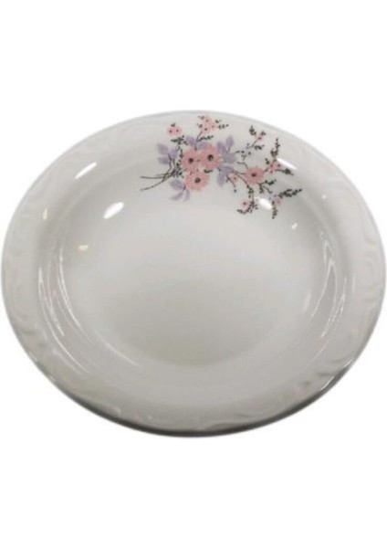 Porselen Yemek Tabak Melodi 19CM 12Lİ