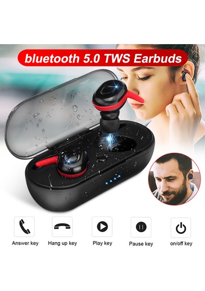Su Geçirmez Tws Bluetooth (Yurt Dışından)