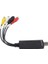 USB Capture Easycap Easier Cap Rca Cvbs S-Video Görüntü Ses 3