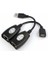 USB RJ45 Extension Adaptör USB Cat5 Cat6 USB Ethernetle Uzatma 1