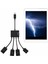 Type-C USB To Otg ve Şarj USB 3.1 USB Hub 3 USB Micro USB 3