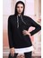 Kadın Kapşonlu Cepli Sweatshirt 4