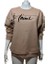 Üç Iplik Şardonlu Baskılı Sweatshirt 1