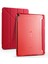 Apple iPad 10.2 2021 (9.nesil) Uyumlu Tri Folding Smart With Pen Standlı Kılıf Kırmızı 1