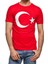 Tahtakale Marketi Yetişkin Erkek Türk Bayrağı Tişört, Türk Bayrağı Baskılı T-Shirt 1