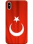 iPhone x Kılıf Türk Bayrağı Baskılı Esnek Tpu SILIKON4913 1