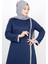 Payet Şeritli Elbise Indigo FHM808 2
