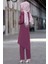 Modaviki Mina Tunik Pantolon Takım Gül Kurusu AHN01