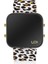 LED Black Gold Leopard Unisex Kol Saati 1