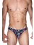 Kovboy Desenli Antrasit Erkek Fit Slip 1