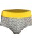 Geometrik Desenli Erkek Slip 1