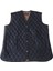 Kadın Ekose Yelek Lacivert Büyük Beden 1037 1