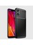 Xiaomi Mi 8 Pro Kılıf Zore Negro Antişok Karbon Silikonkahverengi 1