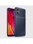 Xiaomi Mi 8 Pro Kılıf Zore Negro Antişok Karbon Silikonkahverengi 3